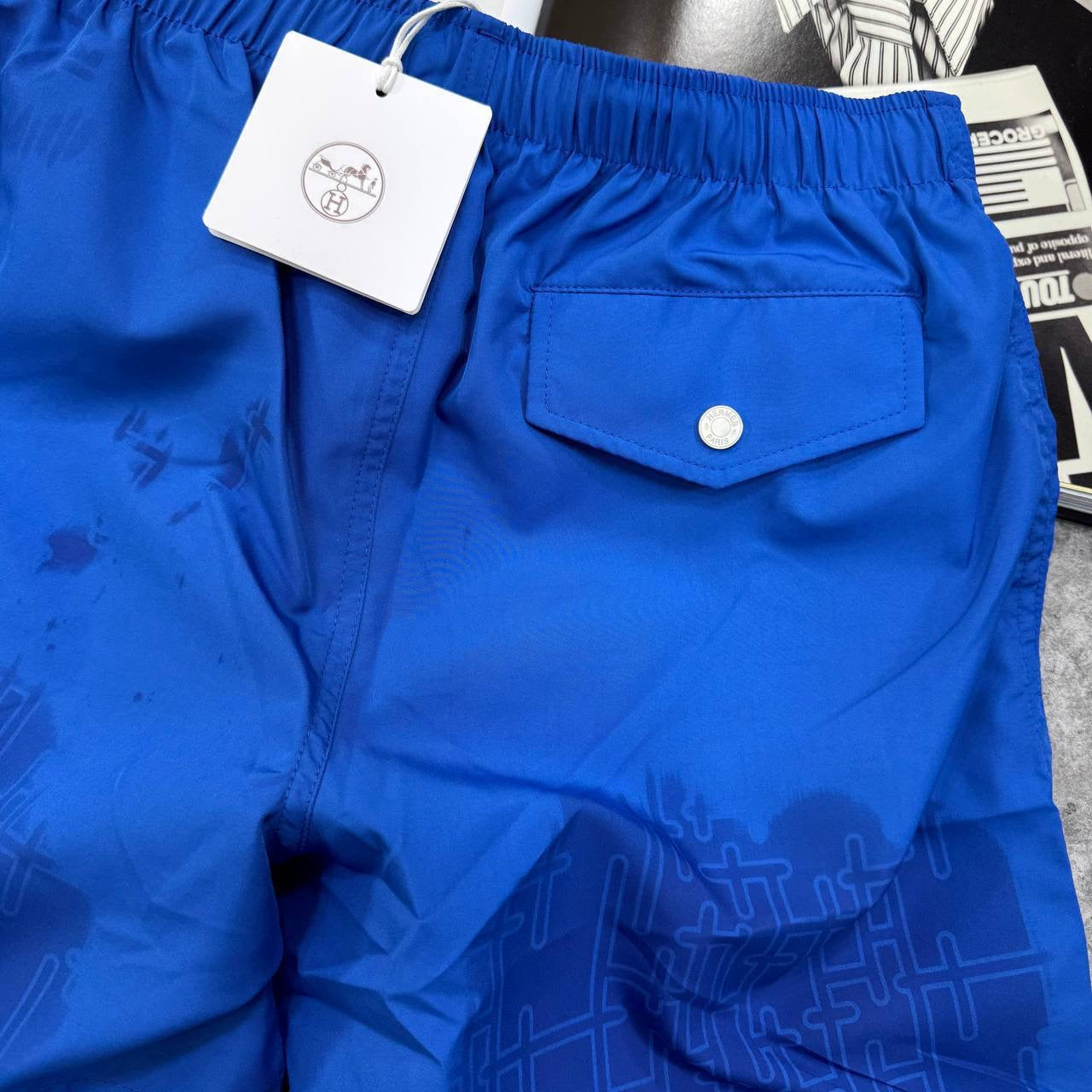 HRMS SHORT SET BLACK/BLUE