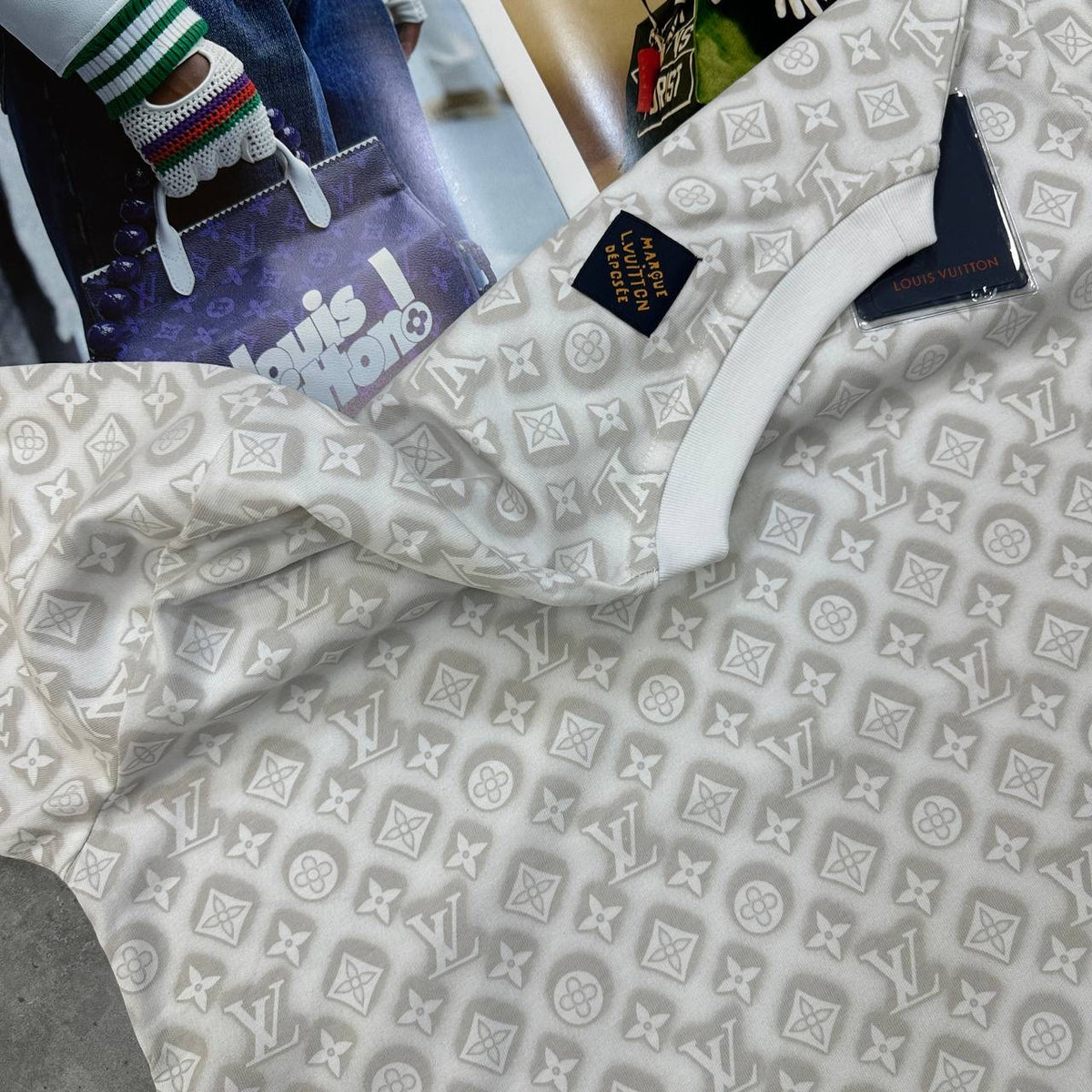 LVE FULL PRINT T-SHIRT WHITE