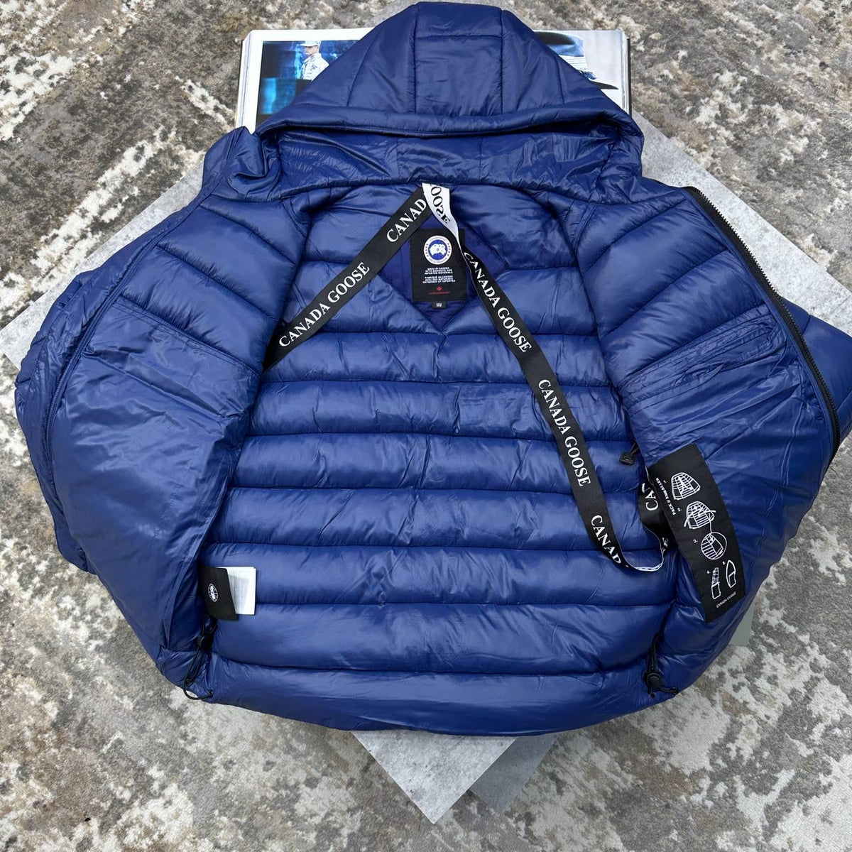 CG CROFTON JACKET BLUE
