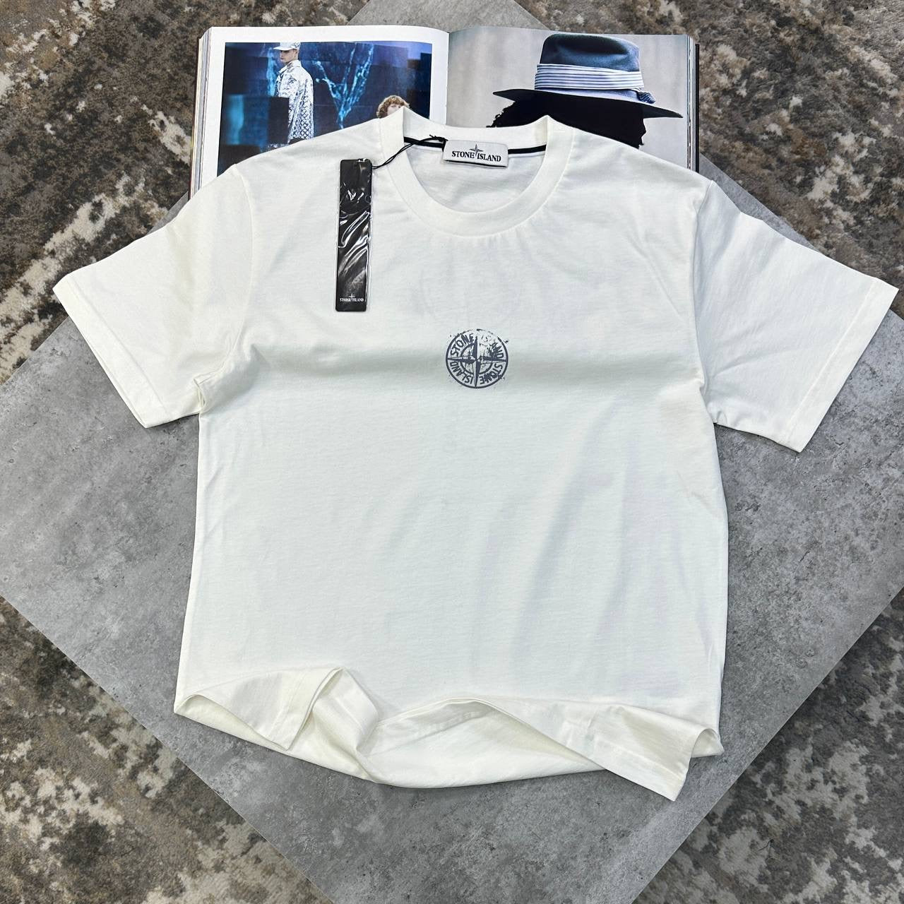SI BACK BIG LOGO T-SHIRT WHITE