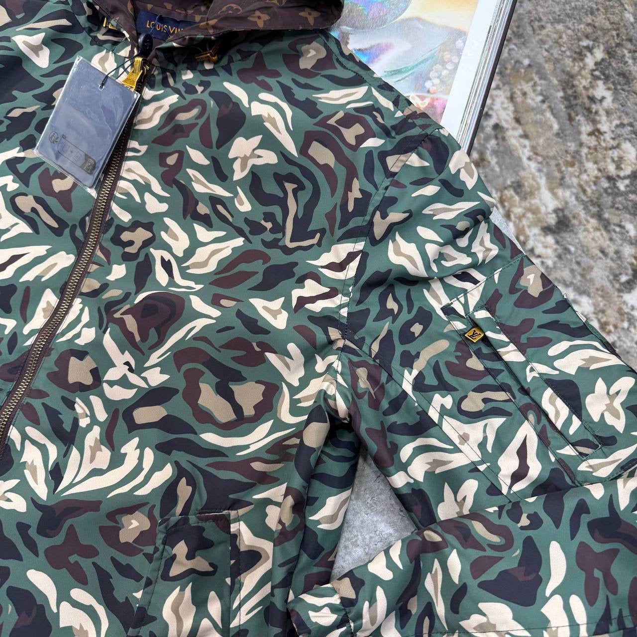 LVE REVERSIBLE JACKET BROWN