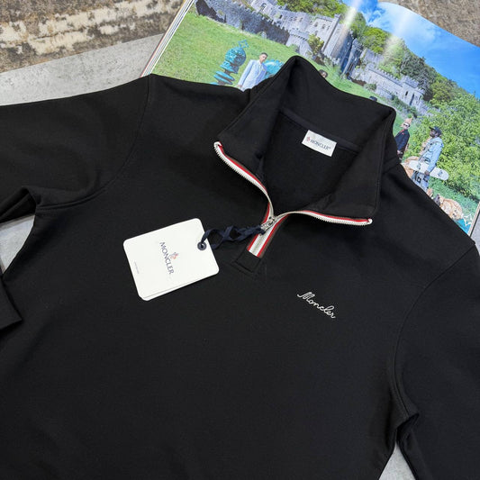 NCLR HALF ZIP JUMPER BLACK