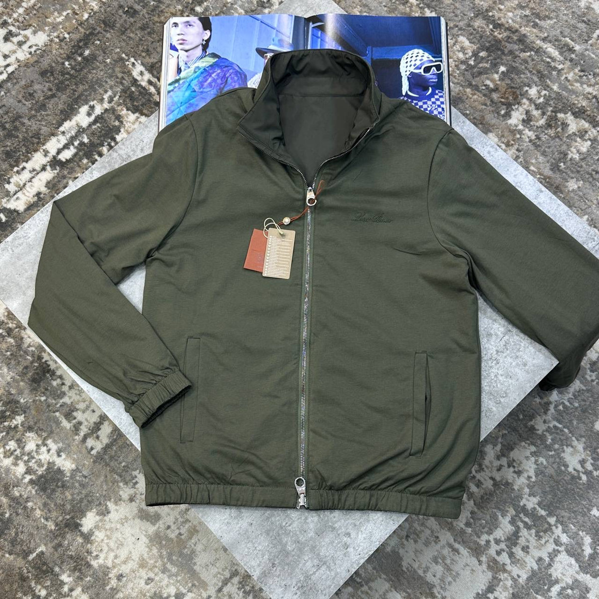L|P REVERSIBLE JACKET KHAKHI