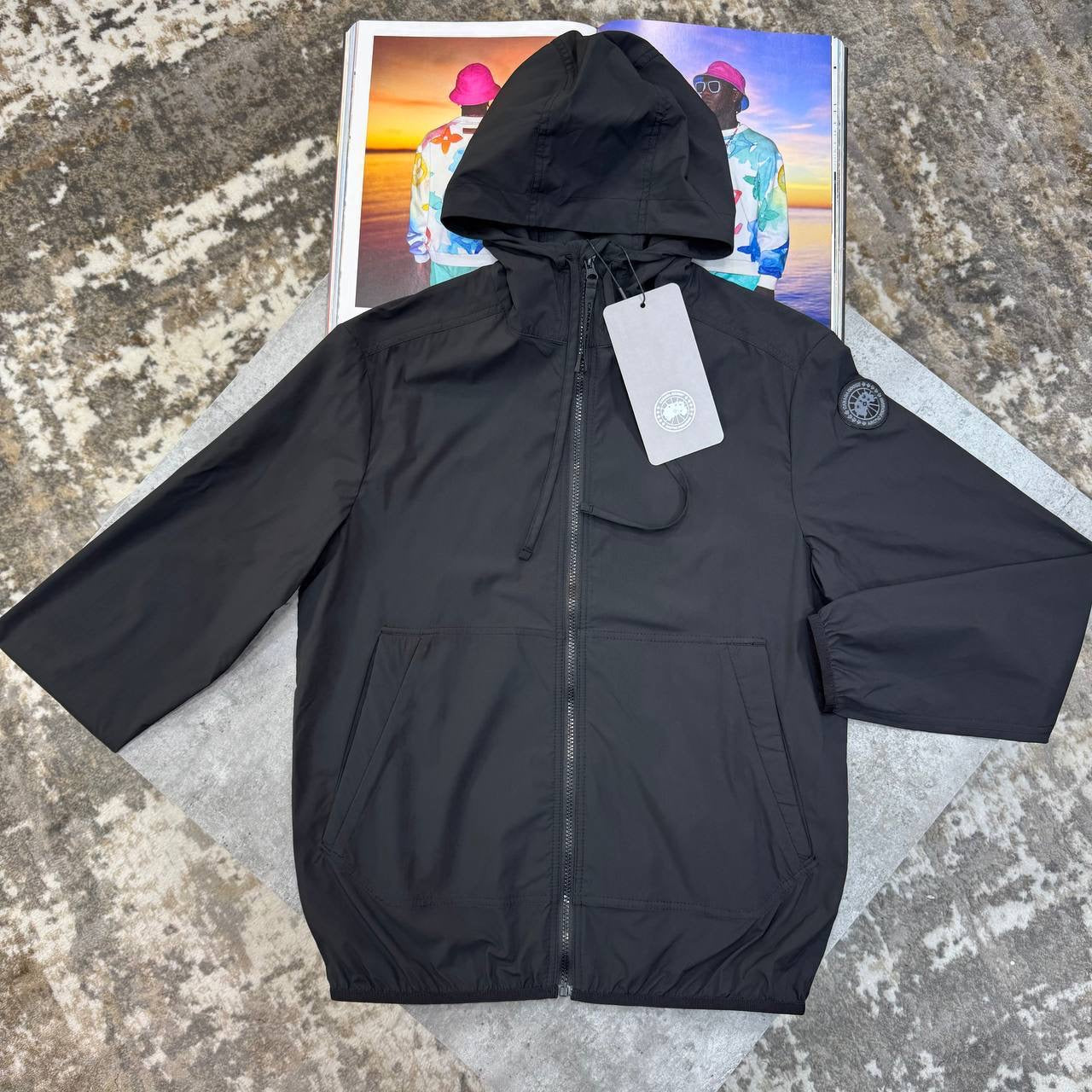 CG SHORT SET BLACK BADGE ALL BLACK
