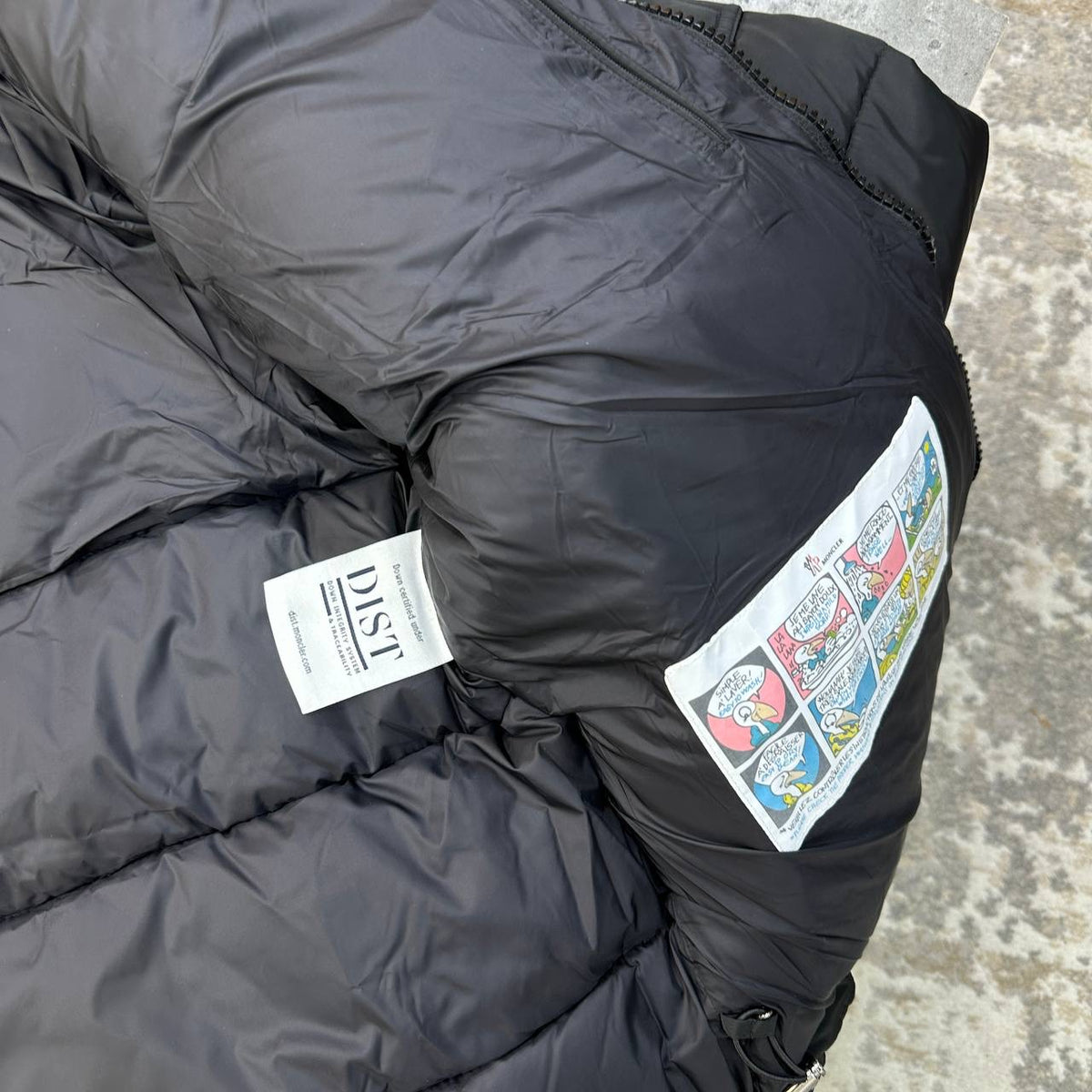 NCLR MAYA FULL PUFFY JACKET MATT BLACK