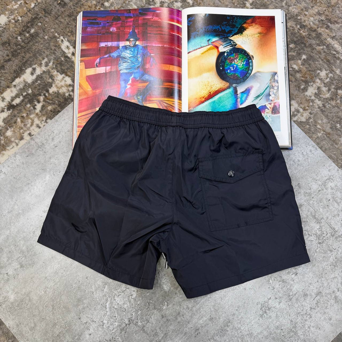 MNCR SWIM SHORTS NAVY
