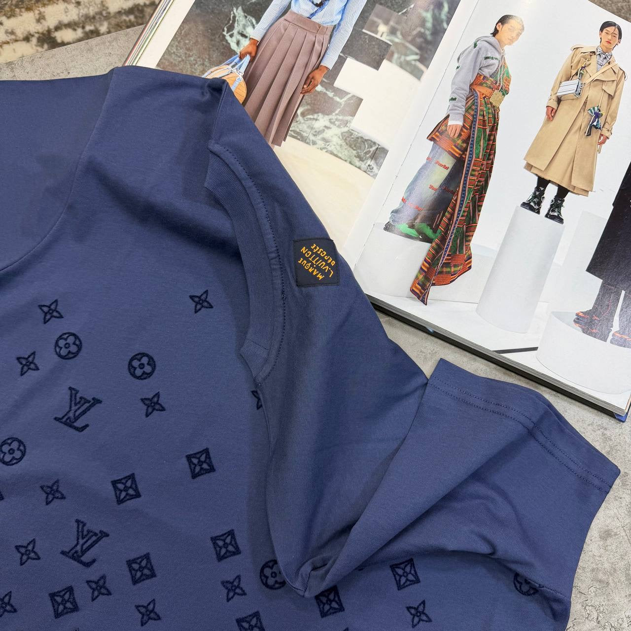 LV T-SHIRT NAVY