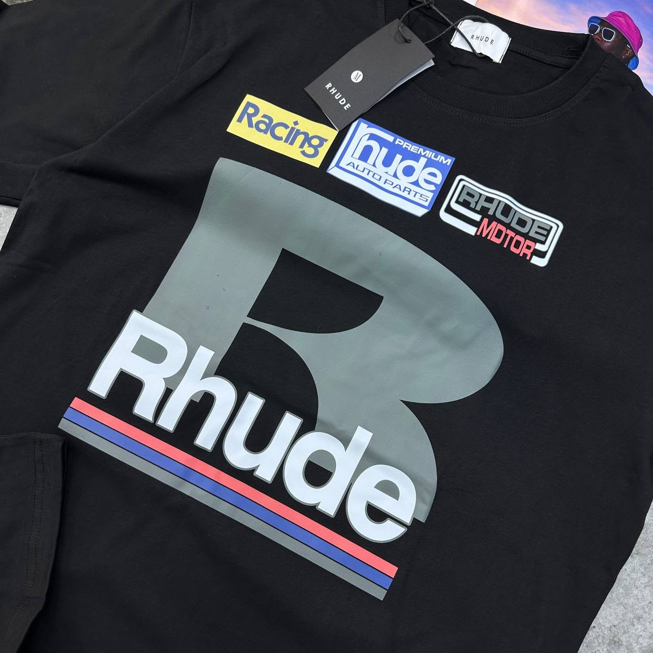 RUDE T-SHIRT BLACK