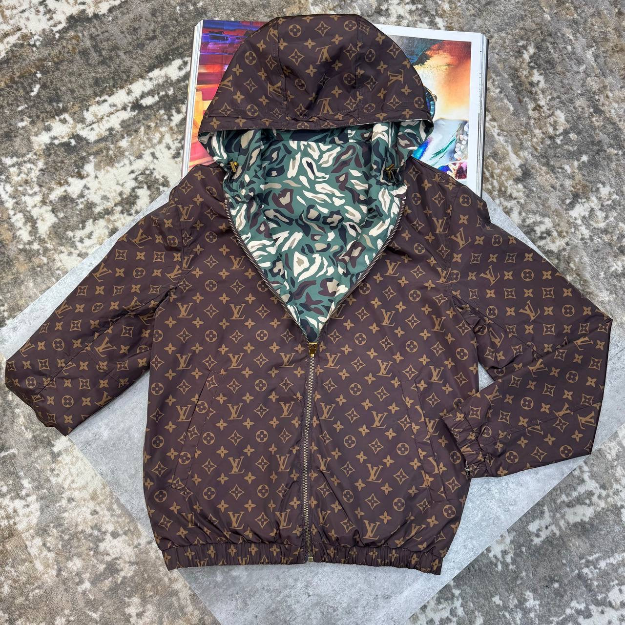 LVE REVERSIBLE JACKET BROWN