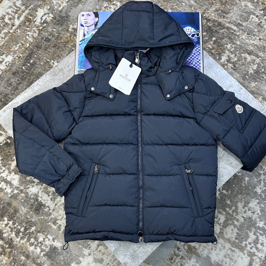 NCLR MAYA FULL PUFFY JACKET MATT NAVY