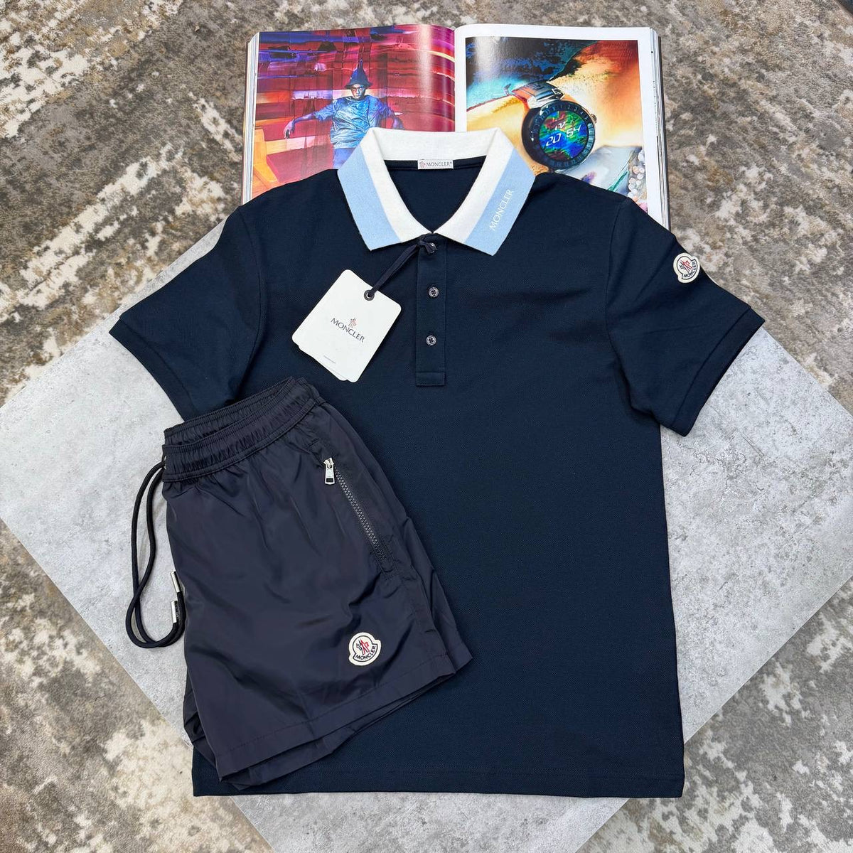 MCLR SHORT SET NAVY/BLACK