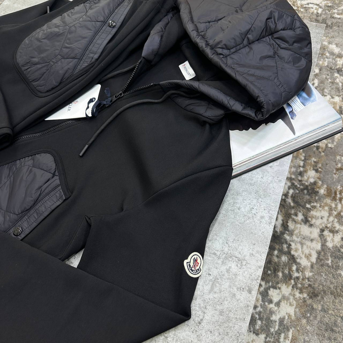 MNCR FRONTPOCKET TRACKSUIT BLACK