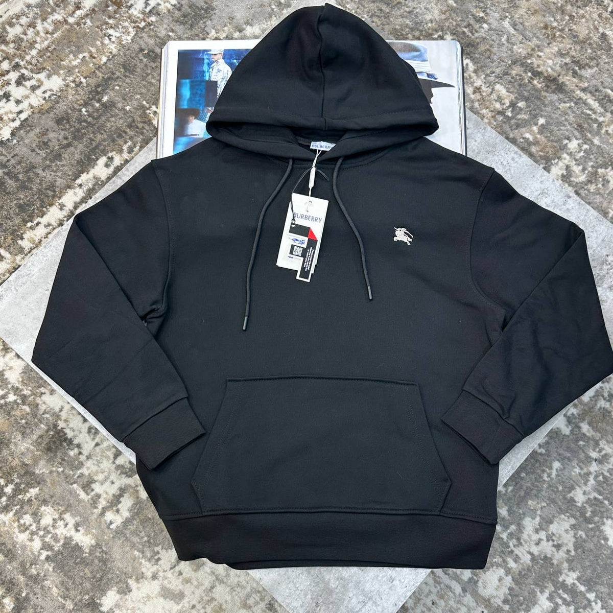 BRBRY HOODIE BLACK