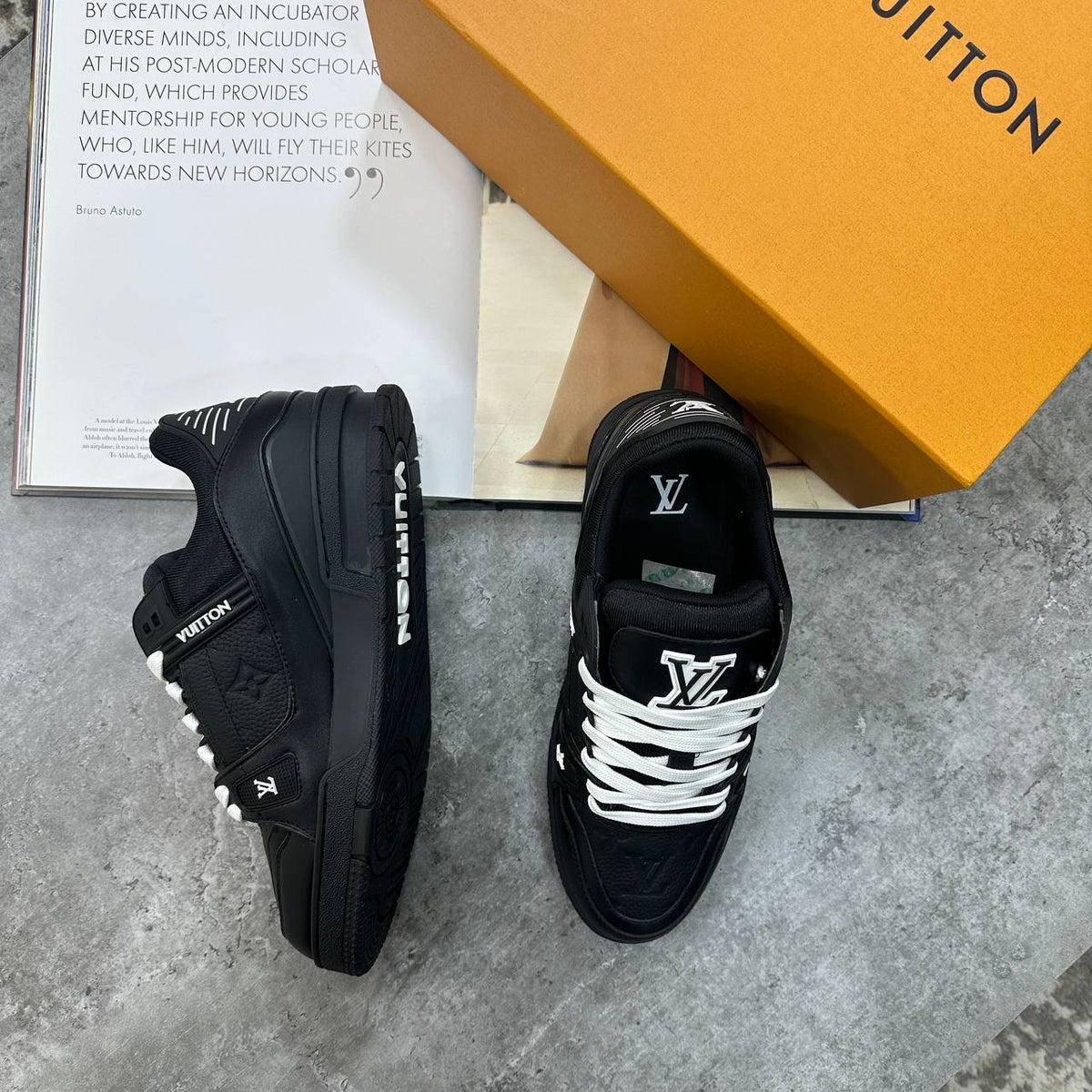 LVE TRAINER BLACK/WHITE