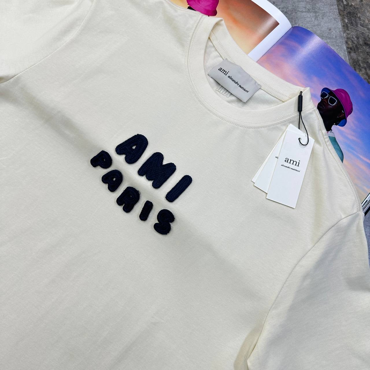 AME T-SHIRT BEIGE
