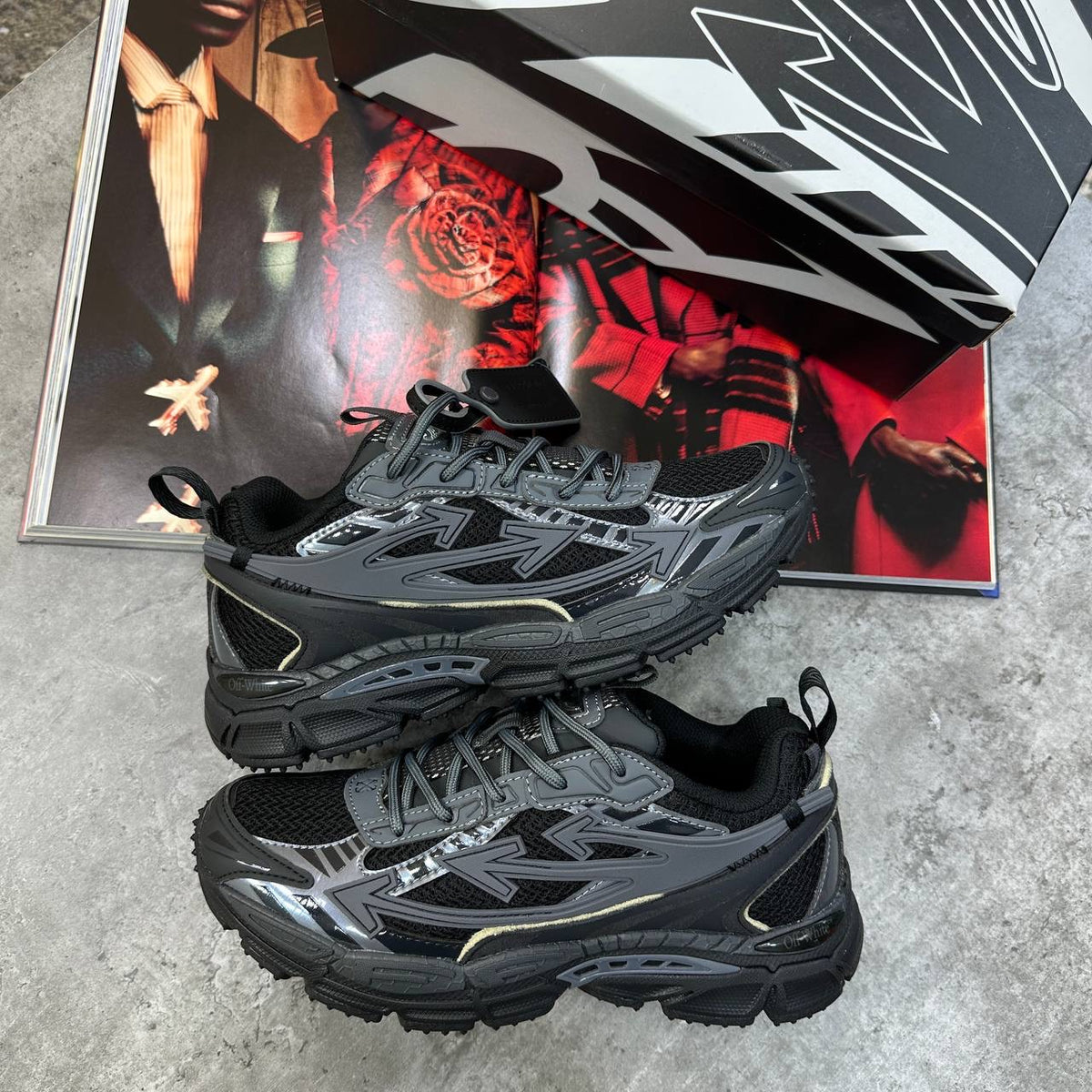 OFF-W TRAINERS BLACK