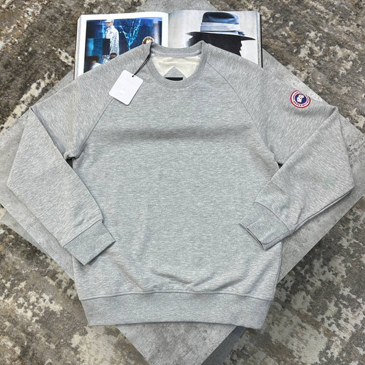 CG SIDE BADGE JUMPER GREY