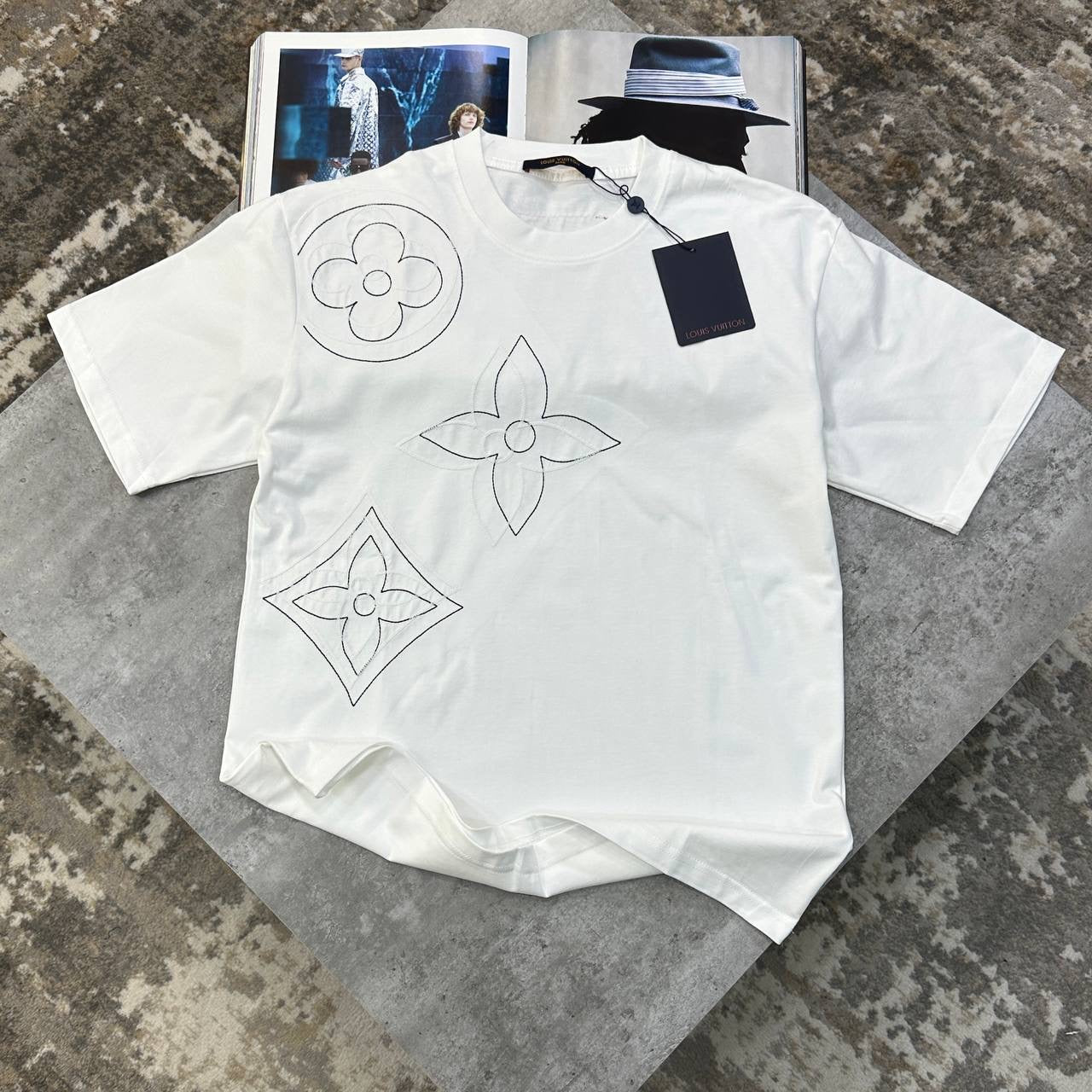 LVE EMBROIDERY T-SHIRT WHITE