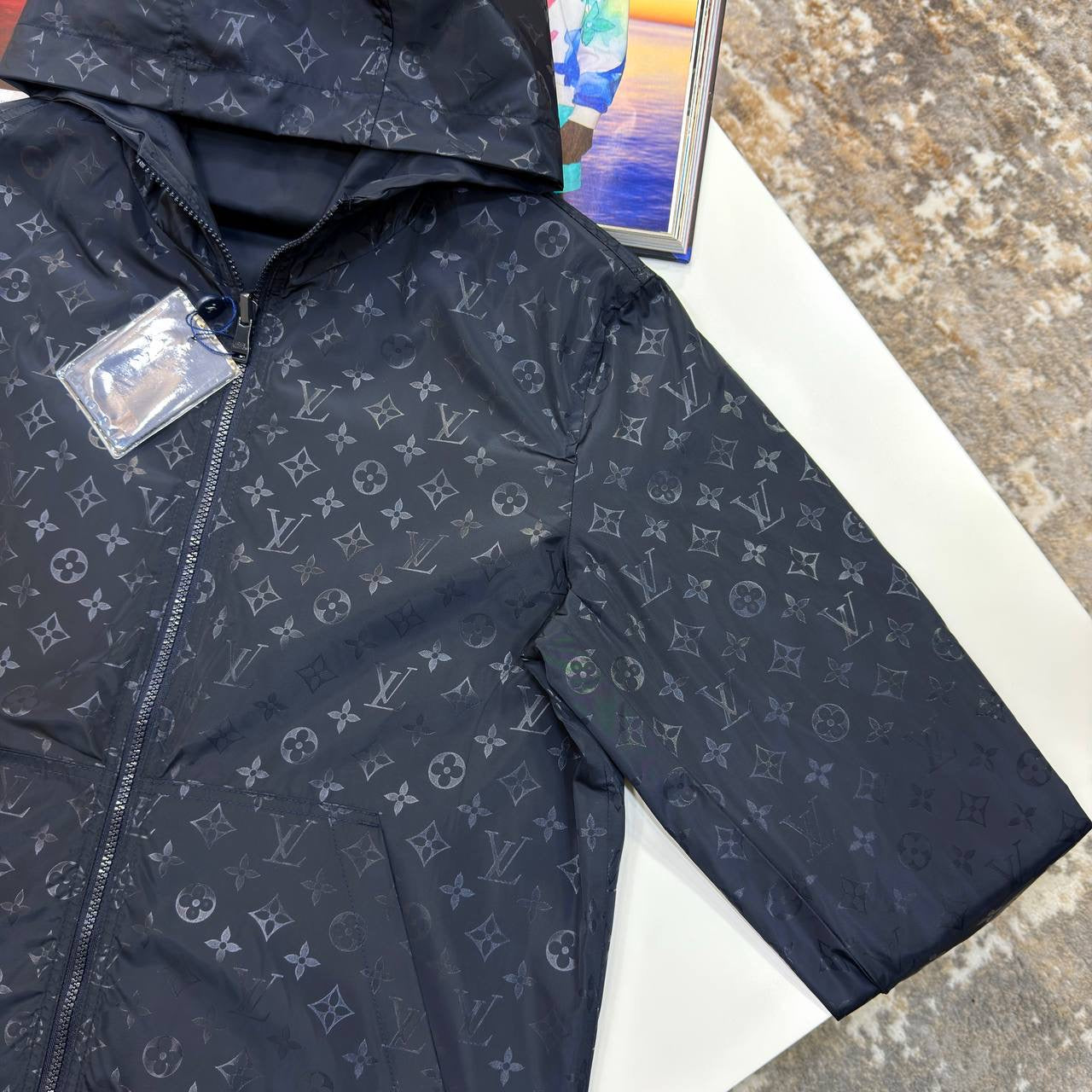 LVE REVERSIBLE JACKET NAVY