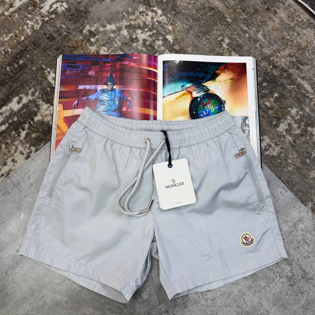MNCR SWIM SHORTS GREY