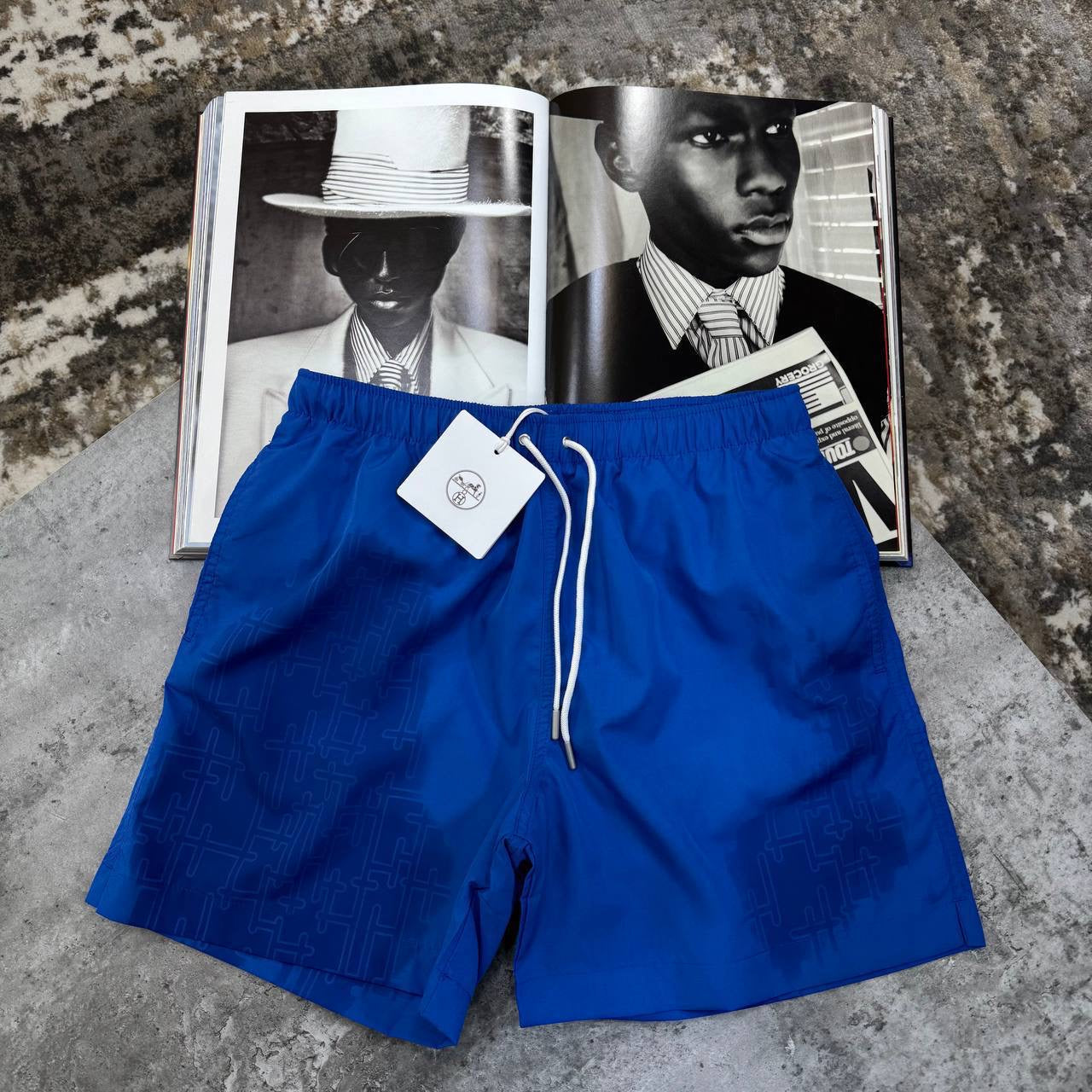 HRMS SHORT SET BLACK/BLUE