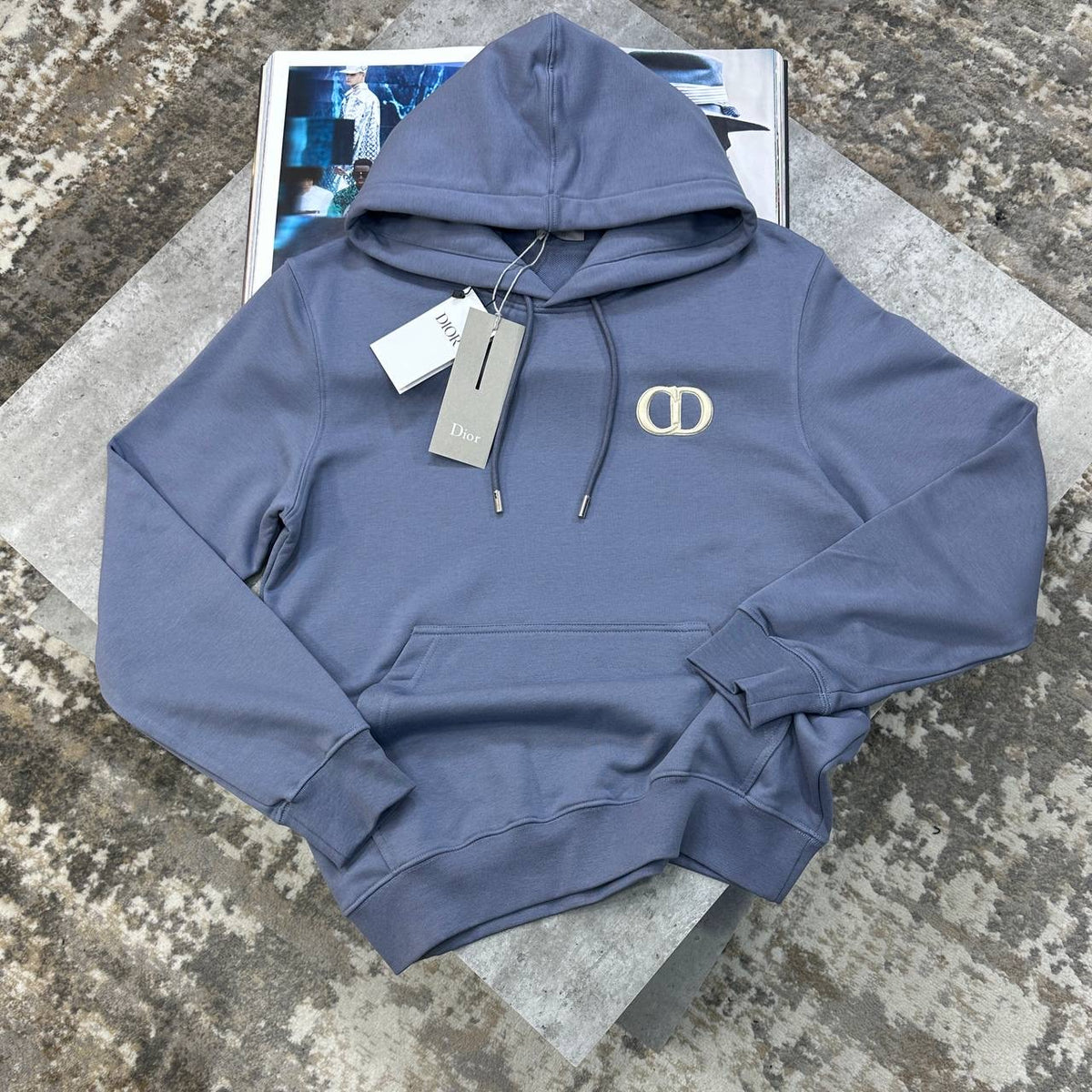 CD HOODIE PALEBLUE