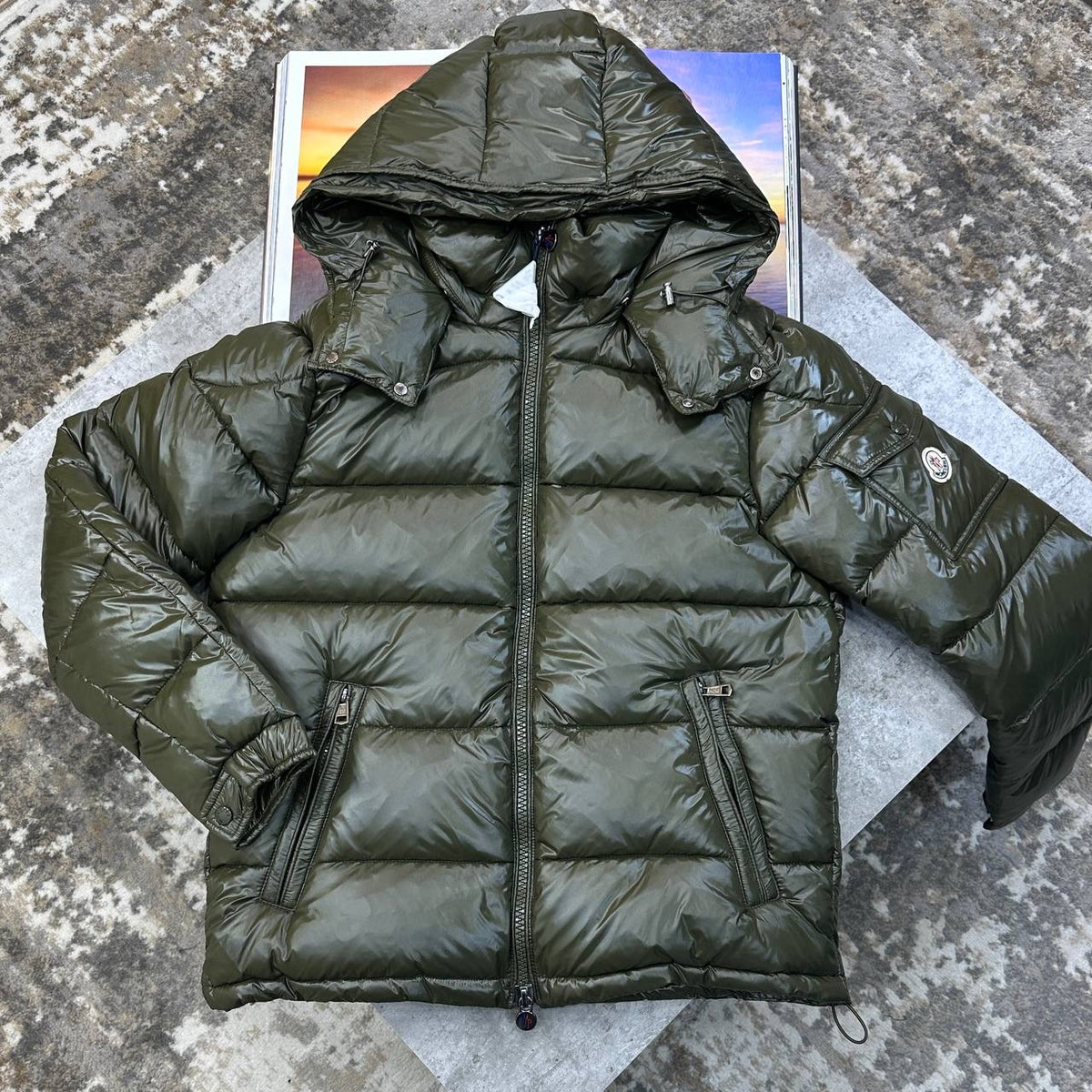 NCLR MAYA FULL PUFFY JACKET KHAKHI
