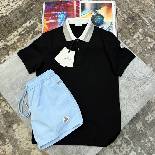 MCLR SHORT SET BLACK/BLUE