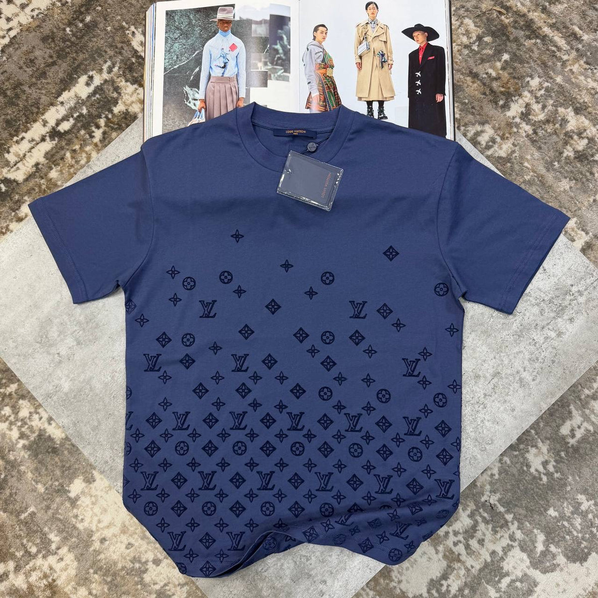 LV T-SHIRT NAVY