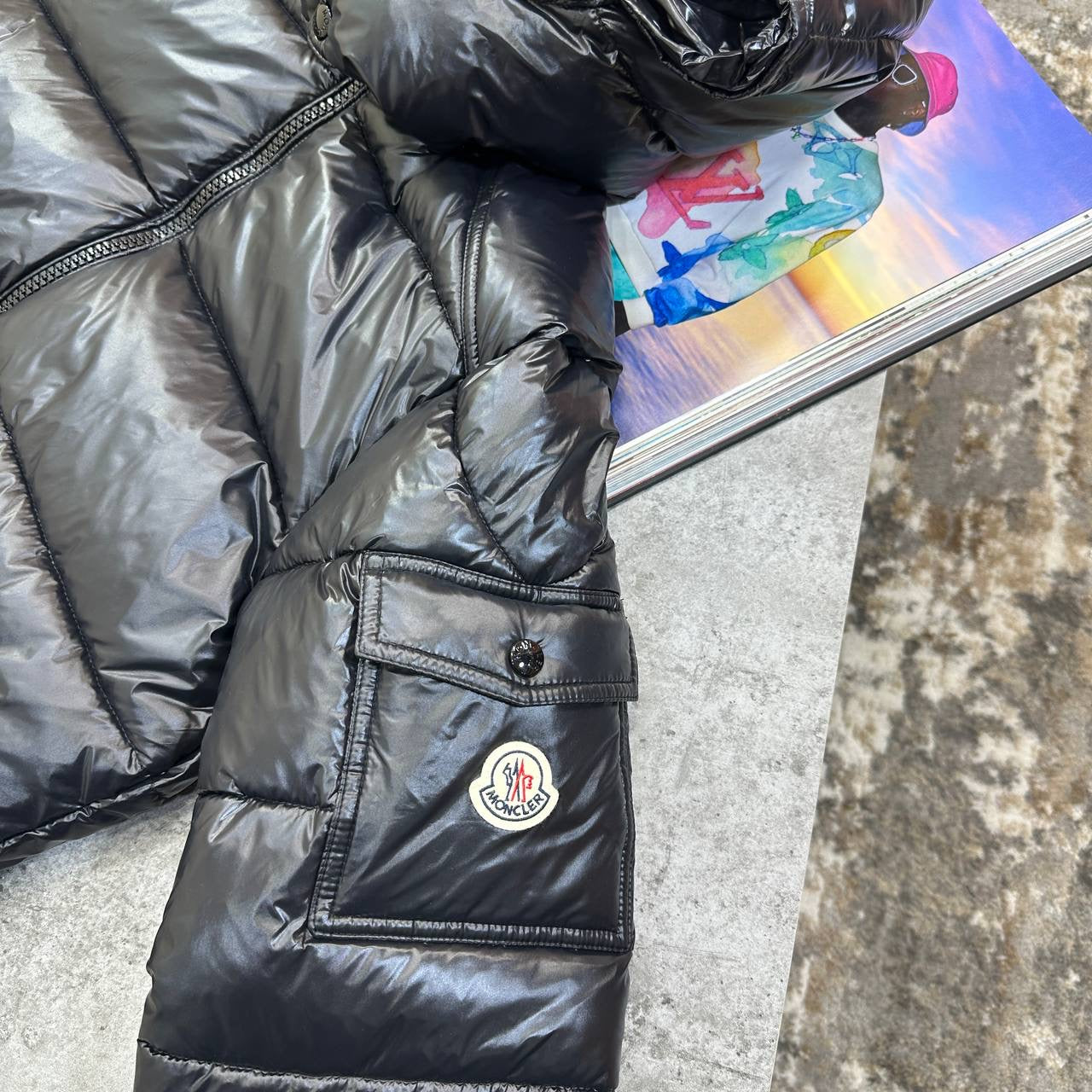NCLR MAYA FULL PUFFY JACKET BLACK