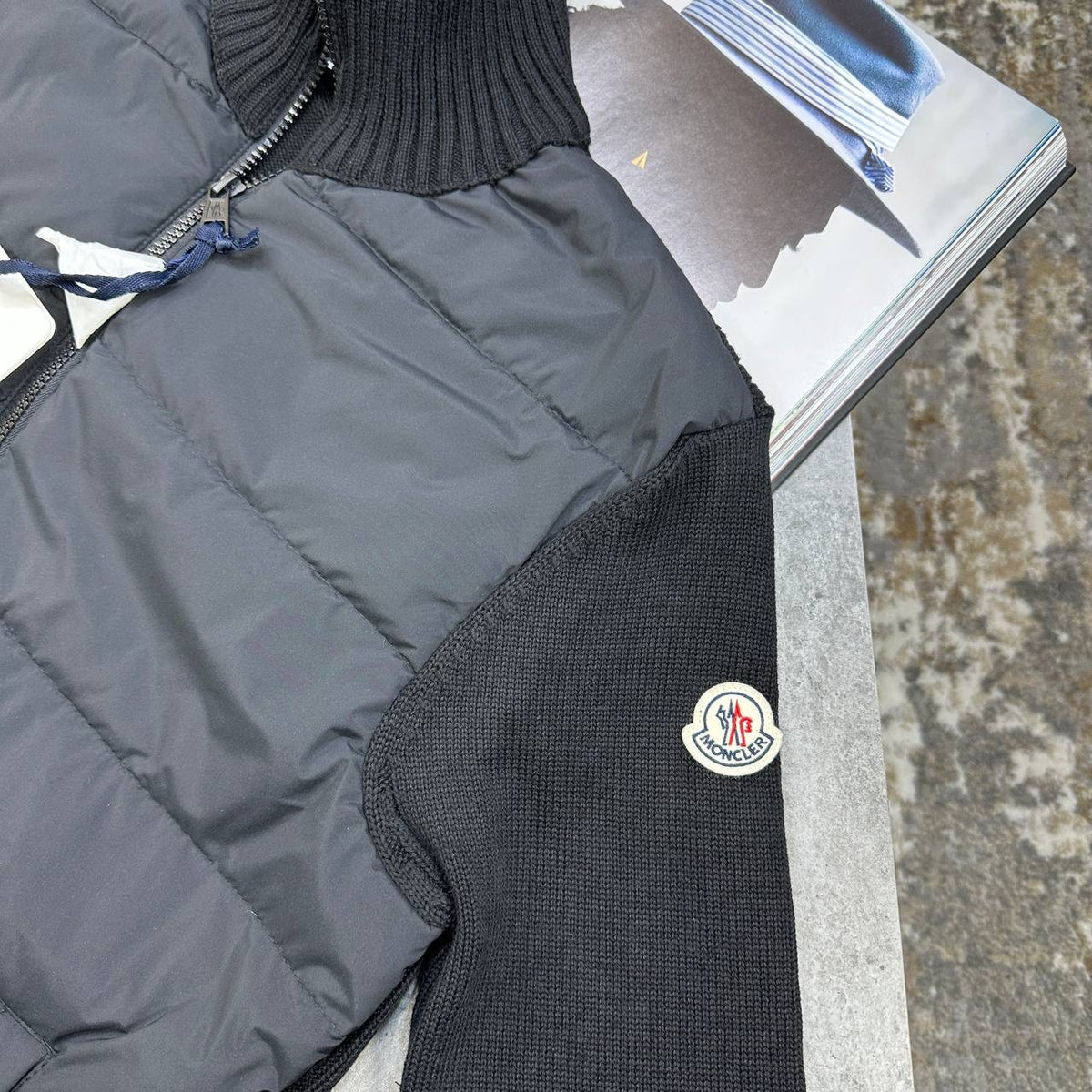 NCLR SIDE BADGE JACKET BLACK