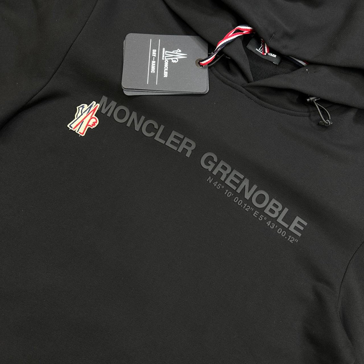 NCLR FRONT WRITING HOODIE BLACK