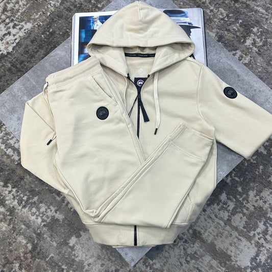 CG BIG BADGE TRACKSUIT BEIGE