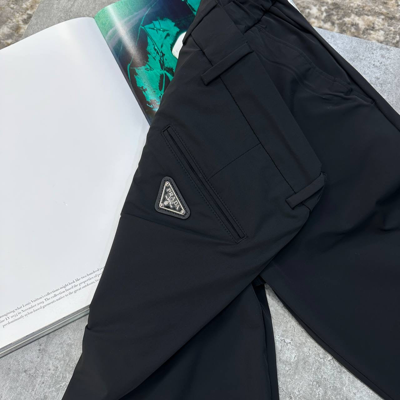 PRDA TROUSER PANT BLACK