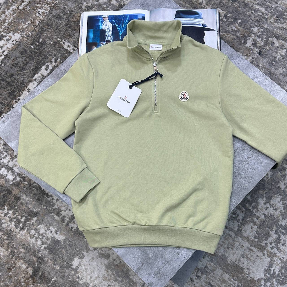 MNCR HALFZIP BEIGE