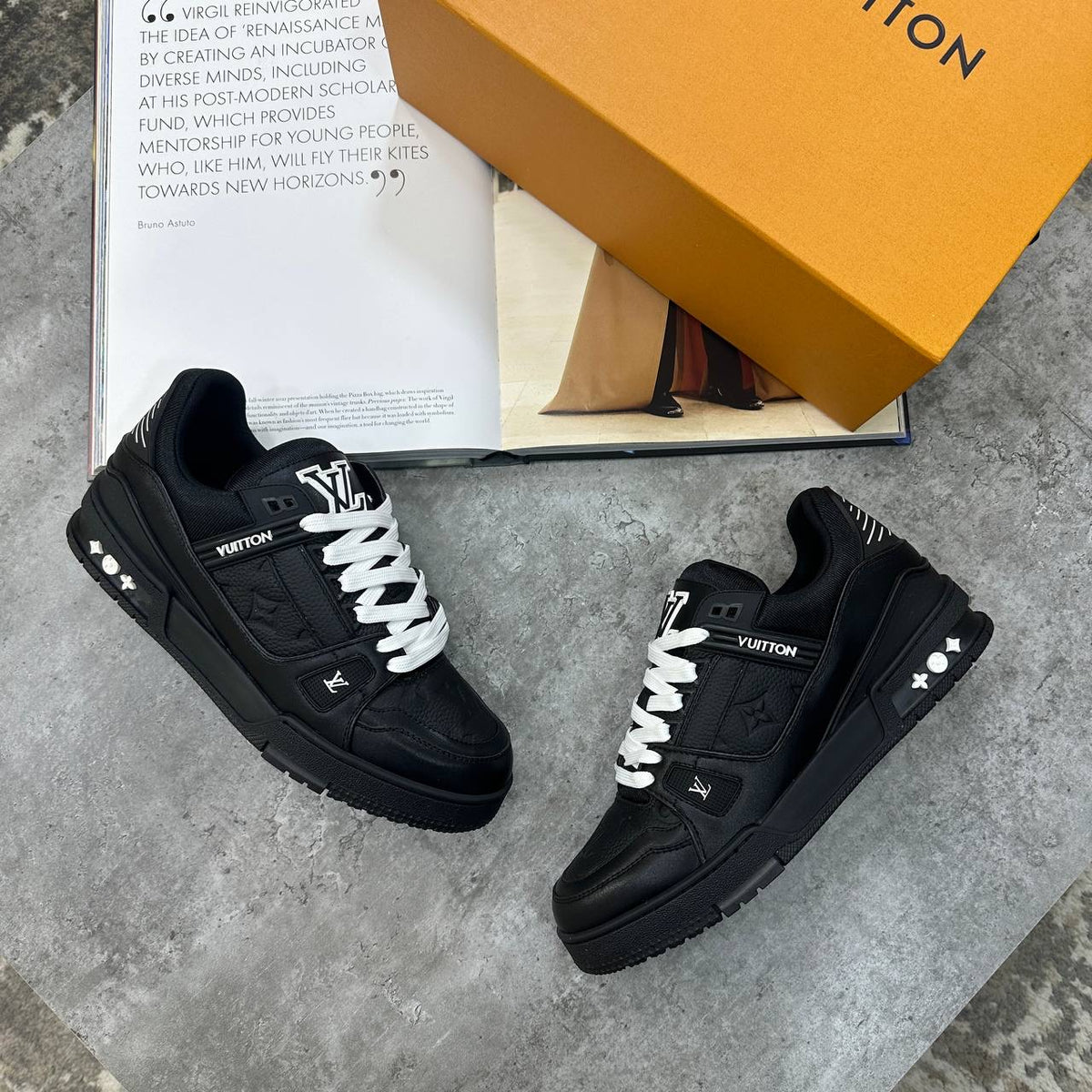 LVE TRAINER BLACK/WHITE