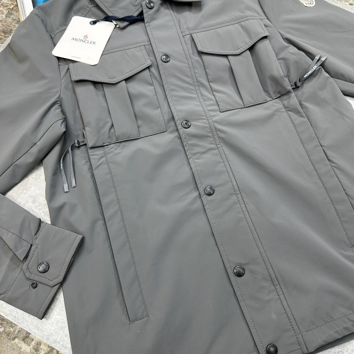 NCLR FRONT POCKET JACKET BLACK