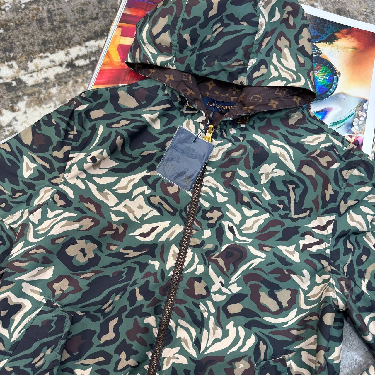 LVE REVERSIBLE JACKET BROWN