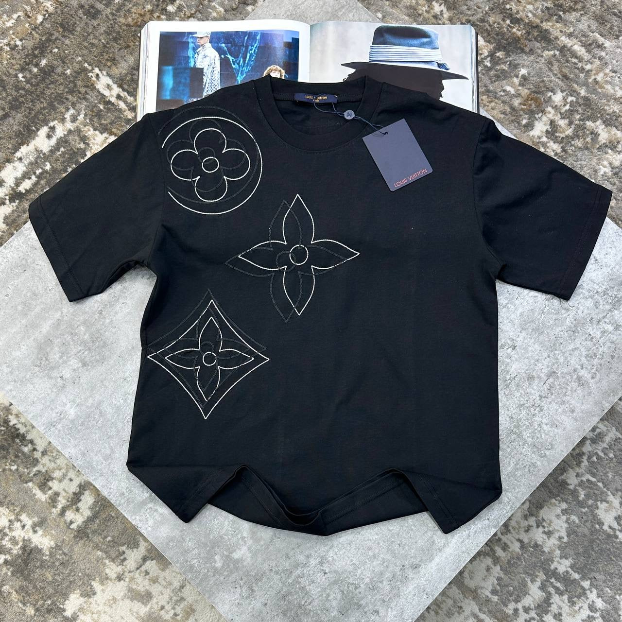 LVE EMBROIDERY T-SHIRT BLACK