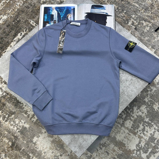 SI SIDE BADGE JUMPER PALEBLUE