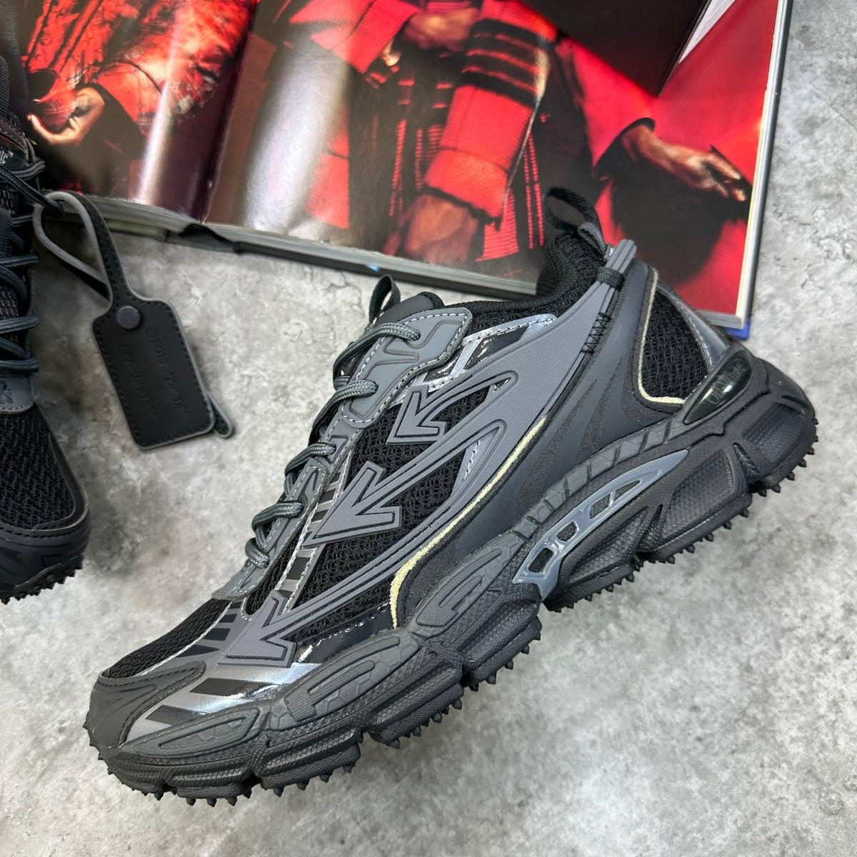 OFF-W TRAINERS BLACK