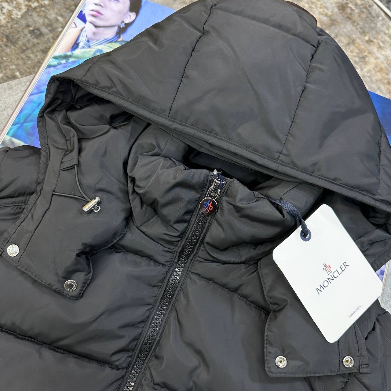 NCLR MAYA FULL PUFFY JACKET MATT BLACK