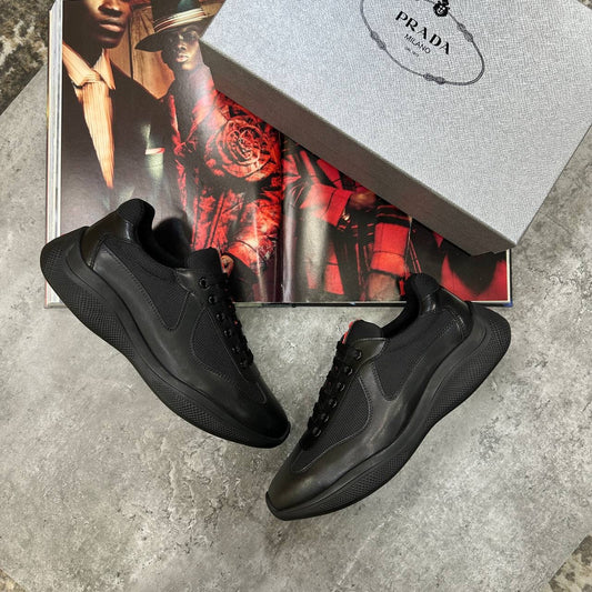 PRDA CUPS TRAINERS ALL BLACK
