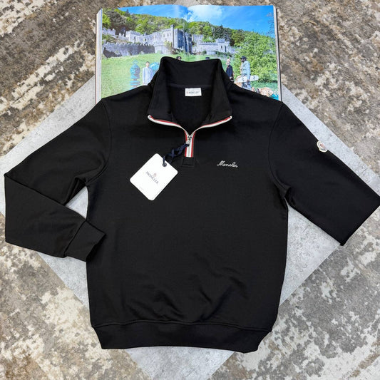 NCLR HALF ZIP JUMPER BLACK