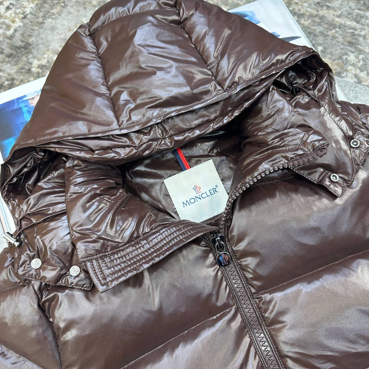 NCLR MAYA FULL PUFFY JACKET DARK KHAKHI