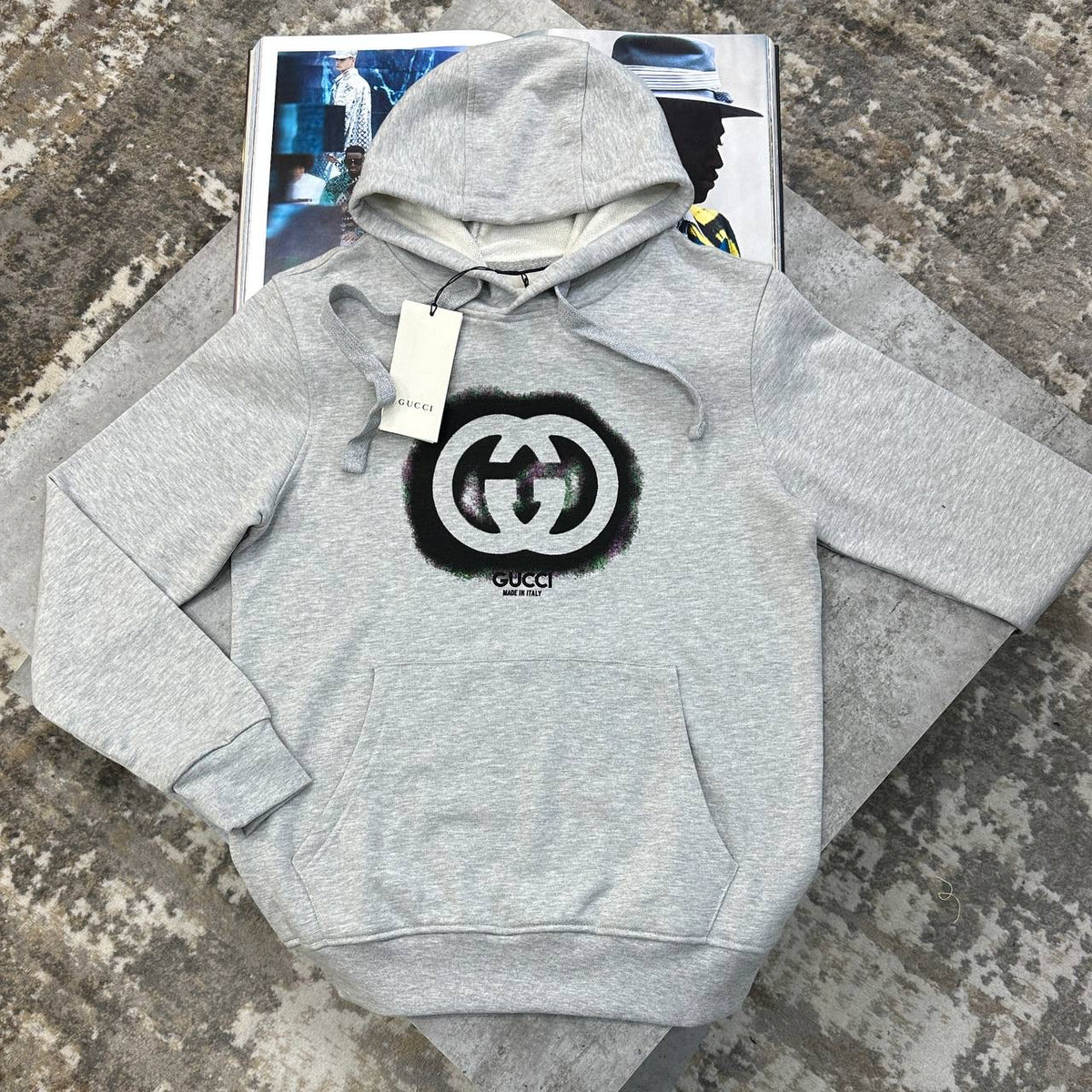 UCCI HOODIE GREY