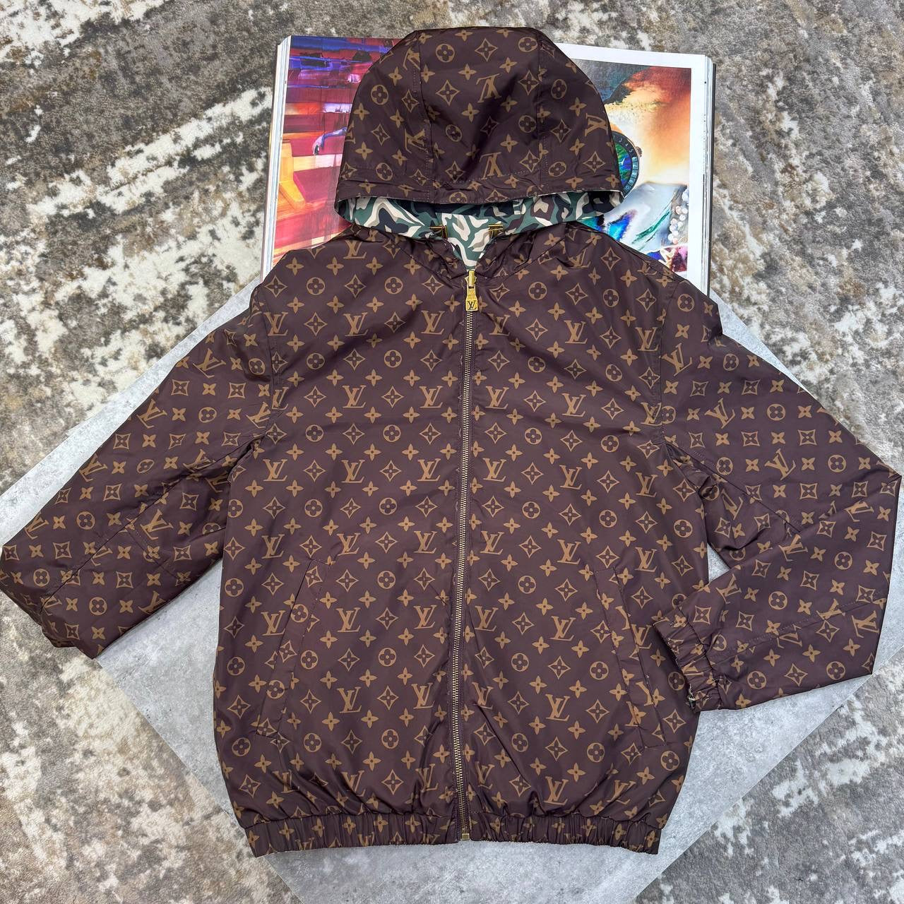 LVE REVERSIBLE JACKET BROWN