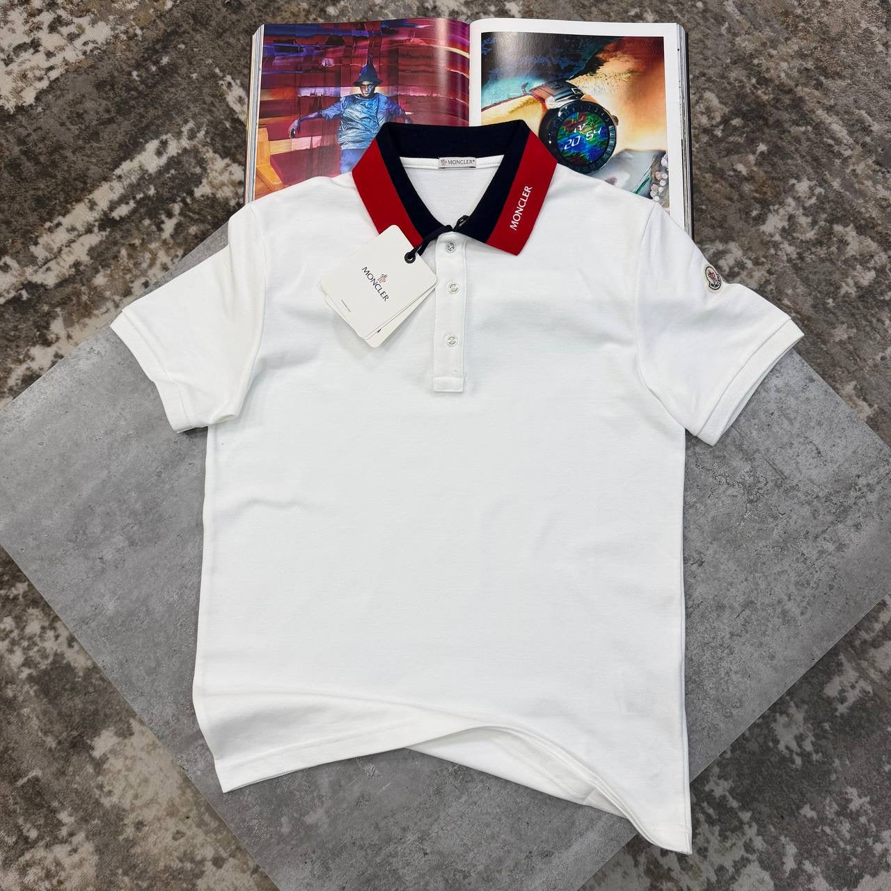 NCLR POLO WHITE