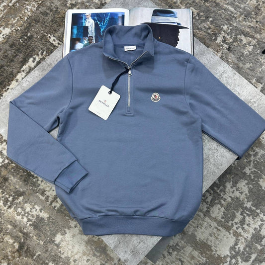 MNCR HALFZIP PALEBLUE