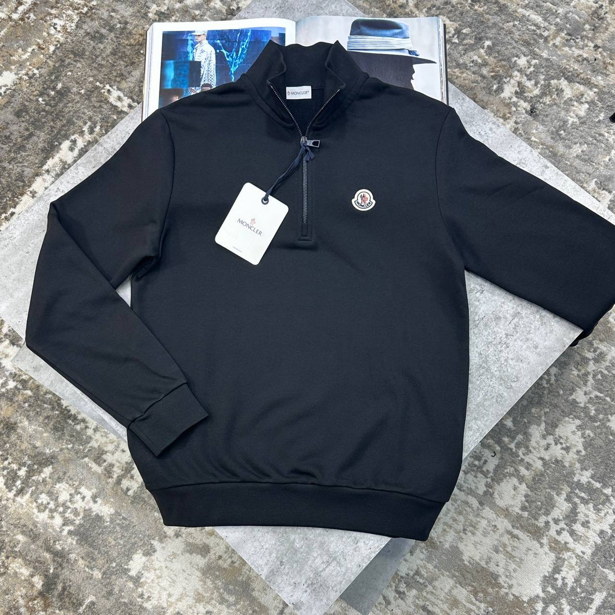 MNCR HALFZIP BLACK